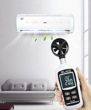 Anemómetro con Termómetro AH-348: Viento y Temperatura Precisa