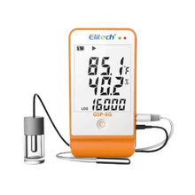 Termohigrómetro Data Logger con sonda gel y sensor externo Elitech GSP-6Pro GLE+THE -40 °C a 85 °C y 10 %RH a 99 %RH