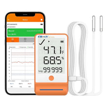 Termohigrómetro Data Logger con sensor externo Elitech GSP-6PRO-TE+THE -40 °C a 85 °C y 10 %RH a 99 %RH