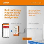 Termómetro Data Logger con doble sonda gel Elitech GSP-6Pro GTDE -40 °C a 85 °C