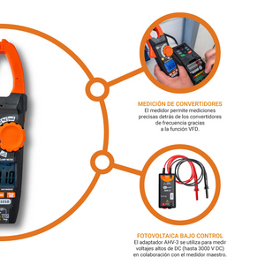 Medidor de pinza digital Sonel CMP-1010