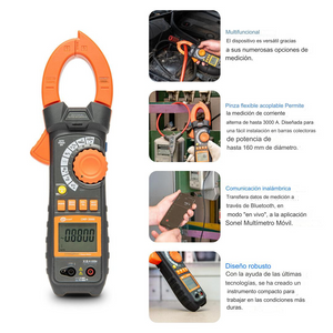 PINZA AMPEROMETRICA DIGITAL SONEL CMP-3000