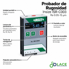 Probador de Rugosidad INSIZE ISR-C003 Ra 0.05-15 µm