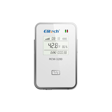 Registrador de temperatura y humedad inalámbrico Elitech RCW-3200-TH Temperatura: -20°C a 50°C / Humedad: 0% a 99% HR