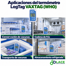 Termómetro LogTag VAXTAG (WHO) (-30 a 60 °C)
