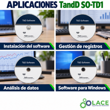 DVD de software TandD SO-TD1 para TR7, RTR500B, MCR, TR-7U, TR-5i
