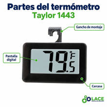 Termómetro digital para refrigerador Taylor 1443 – -20 a 60 °C