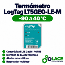 Termómetro LogTag LT5GEO-LE-M (-90 a 40 °C)