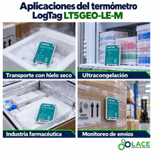 Termómetro LogTag LT5GEO-LE-M (-90 a 40 °C)