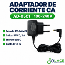 Adaptador de Corriente CA TandD AD-05C1