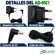 Adaptador de Corriente CA TandD AD-05C1