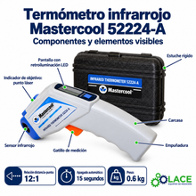 Termómetro infrarrojo Mastercool 52224-A