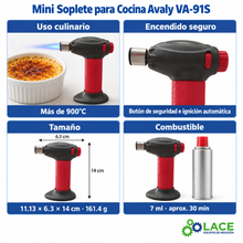Mini Soplete para Cocina Avaly VA-91S
