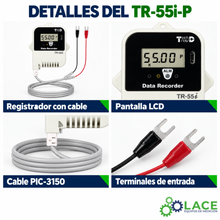 Data Logger de Pulsos TandD TR-55i-P para Monitoreo de Pulsos