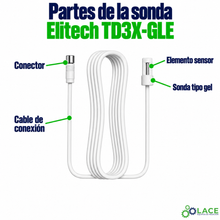 Sonda externa de temperatura tipo gel para Data Logger Elitech TD3X-GLE (-40 °C a 85 °C)