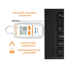 Data Logger Temperatura Elitech Tlog 10E -40°C a 85°C