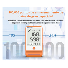 Termómetro Data Logger Elitech GSP 6Pro TLE -40°C a 85°C