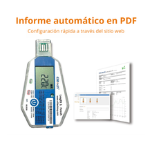 Termómetro Data Logger Elitech LogEt 1 Fresh -30°C a 70°C