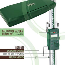 Calibrador de Altura Digital Insize 1150-300   0-300 mm / 0-12"