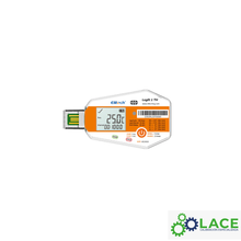 Termohigrómetro registrador desechable con Beacon Data Logger Elitech LogEt 1B TH -30°C a 70°C y 0% HR a 100% HR