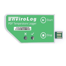 Registrador de Temperatura LogTag EnviroLog EV-16 (-30 a 70 °C, USB, Desechable)