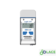 Registrador de datos de temperatura USB Elitech LogEt 6 PT para hielo seco -85°C a 50°C