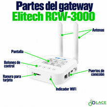 Data Logger Elitech RCW-3000 Gateway Inalámbrico