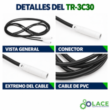 Cable de Extensión para Sensor TandD TR-3C30 de 3 m