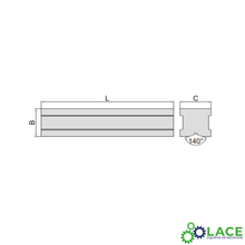 Nivel de Bloque Insize 4903-200 0.02 mm/m 200 mm