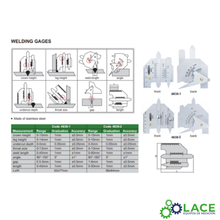 Medidor De Soldadura Insize 4838-2