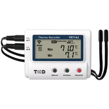 Registrador Térmico TandD TR71A de 2 Canales para Temperatura -60 a 155 °C con LAN Inalámbrica y Bluetooth