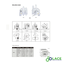 Medidor De Soldadura Insize 4838-1