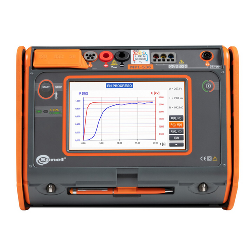 Medidor multifunción de parámetros de instalaciones eléctricas Sonel MPI-536