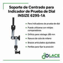Soporte de Centrado para Indicador de Prueba de Dial INSIZE 6295-1A