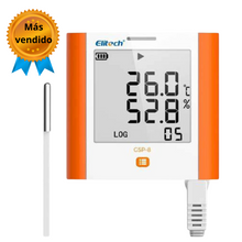 Termohigrómetro Data Logger Elitech GSP-8 -20°C a 85°C