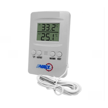 Termómetro electrónico digital dual int/ext VA-EDT-1