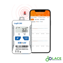 Termómetro Data Logger WiFi ultra baja temperatura Elitech RCW-260-TLE -200°C a 150°C