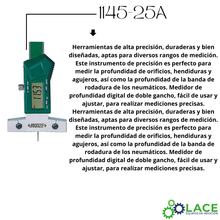 Calibrador de Profundidad Digital Insize 1145-25A  0-25 mm / 0-1"