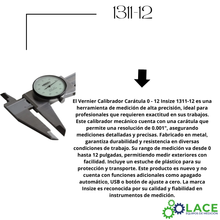 Pinza De Dial Insize 1311-12M