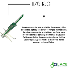 Calibrador Digital De Ranura Interior Insize 1176-150