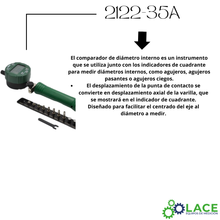 Medidor De Diámetro Digital  Insize 2122-35A