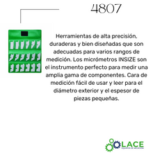 Juego De Calibradores Angulares Insize 4807
