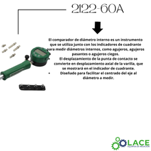 Medidor De Diámetro Digital Insize 2122-60A