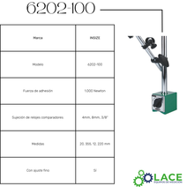 Soporte Magnético Insize 6202-100