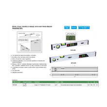 Medidor Digital De Nivel Y Pendiente Insize 4910-400