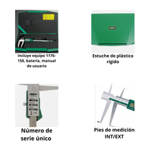 Calibrador Digital De Ranura Interior Insize 1176-150