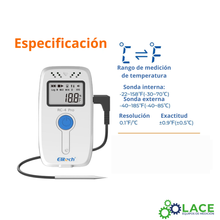 Datalogger temperatura Elitech RC-4 Mini PRO -30°C a 70°C
