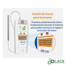 Data Logger Temperatura Elitech T-log 100EL -196°C a 150°C