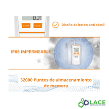 Data Logger Temperatura Elitech Tlog 10E -40°C a 85°C