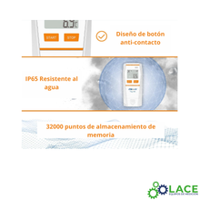 Data Logger Temperatura y Humedad Elitech Tlog 10H -30°C a 70°C / 0 a 100 %HR